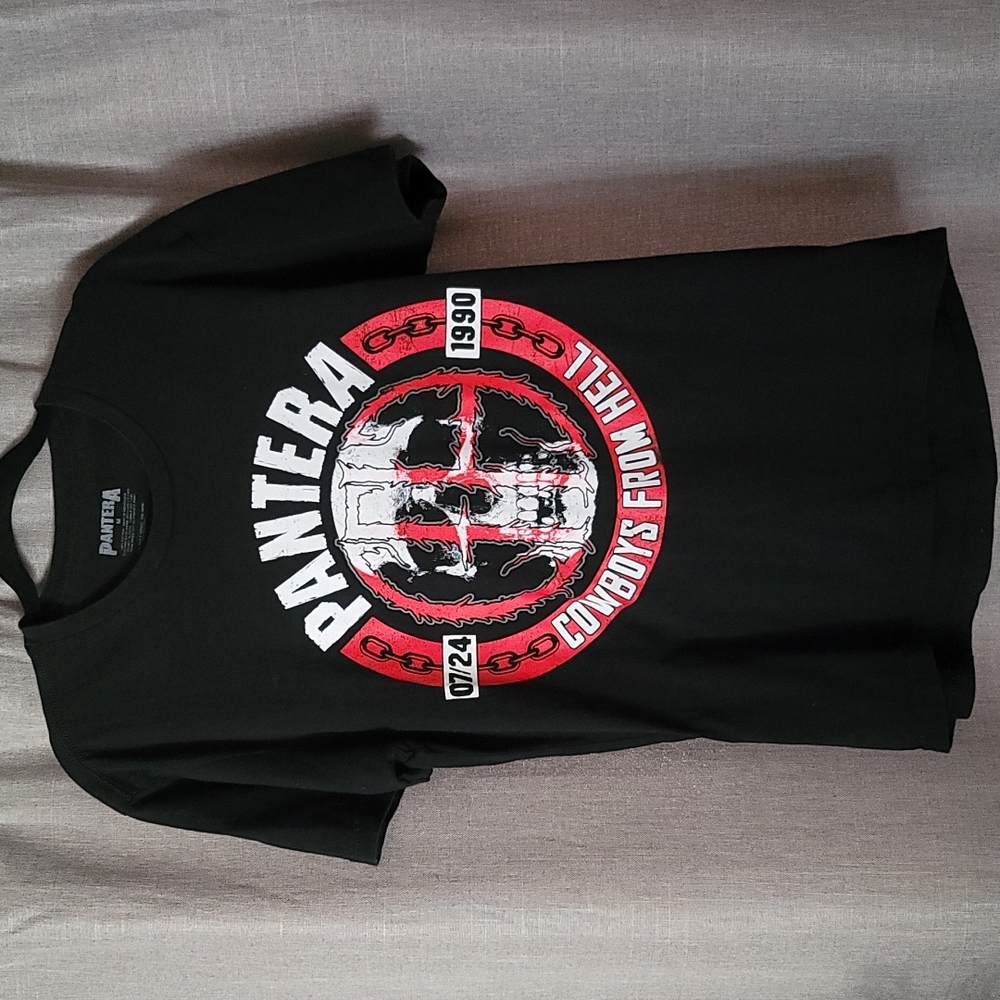 Pantera 1990 Band shirt size Medium
